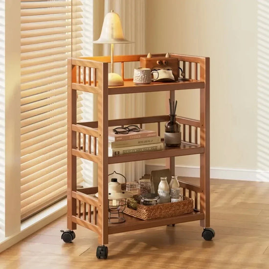 Floor Standing Storage Rack Widening and Raising Storage Racks Easy Assembly Type Sturdy and Stable Storage Movable Storage Rack