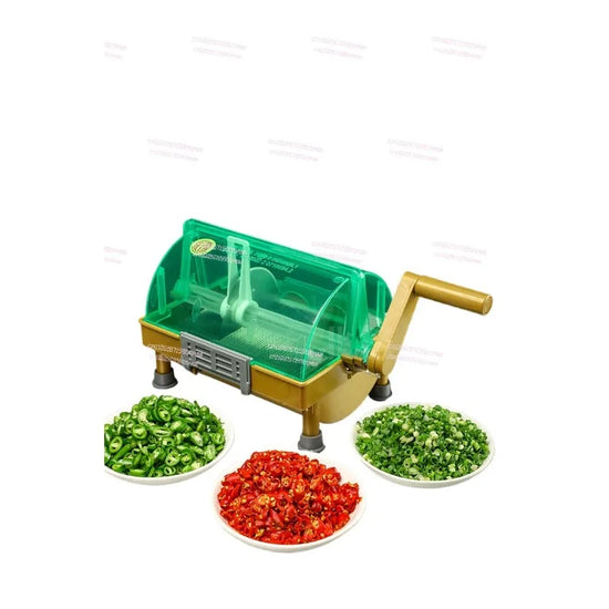 Vegetable cutting machine Multifunctional restaurant canteen cutting leeks green onion vegetables scallion sliced millet spicy