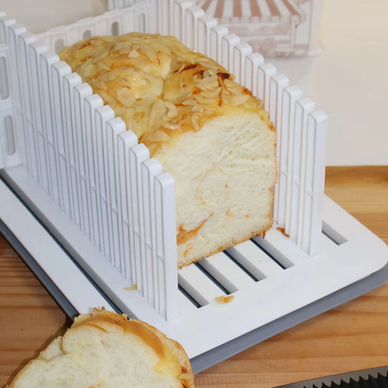 Toast Bread Slicer Stand  Foldable Toast Loaf Slicing Machine Multifunctional Bread Cutting