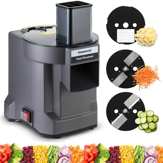 Vegetable Cutter Commercial High Power Family Party Multifunctional Automatic Dicing Slicing Shredding Chopp Vegetable