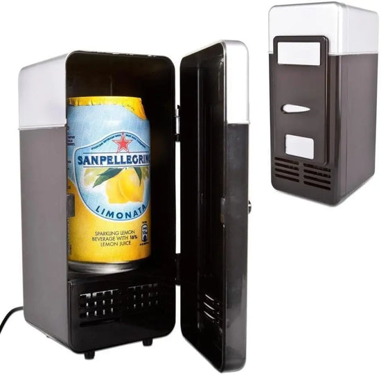 Mini Refrigerator USB Small Refrigerator Mini small Refrigerator Car Cooling And Heating Refrigerator Dual Refrigerator Computer